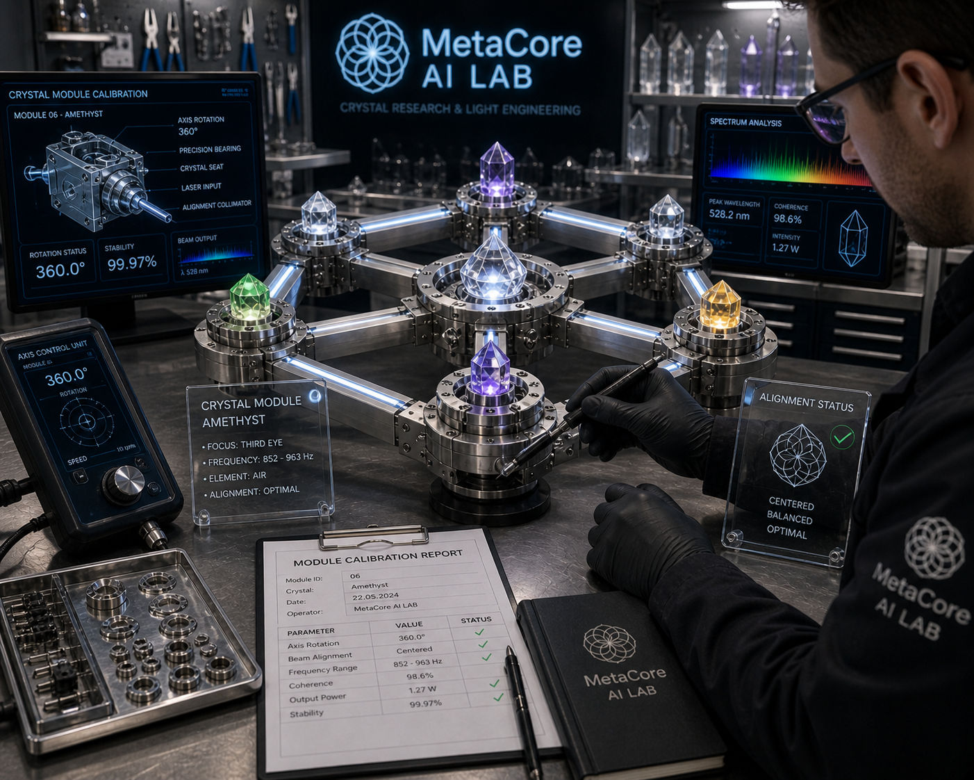 MetaCore Astral Dome gilios praktikos ir katalizatoriaus integracijos erdvė